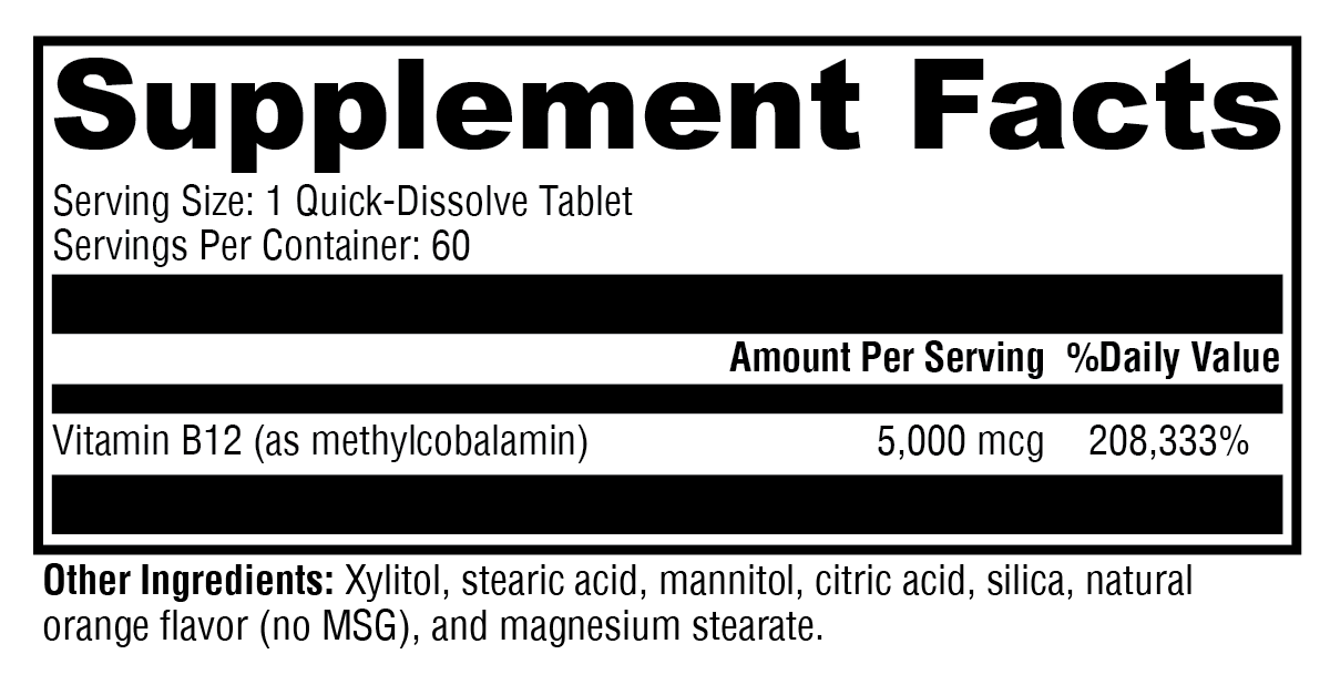 Methylcobalamin 60t